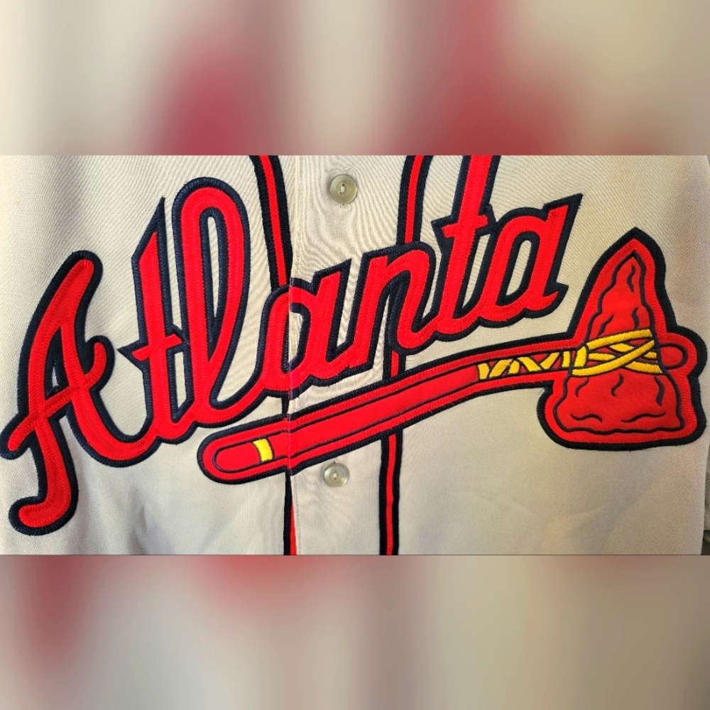Atlanta Braves Andruw Jones Baseball Rookie Jersey